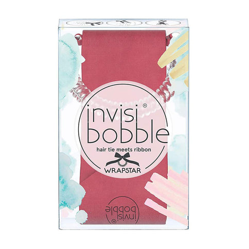 Invisibobble Elastic Wrapstar Machu Peachu Haar Elastics Rot