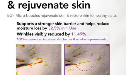 Menokin Hydrating Mask – 30 Seconds Quick Bubble Mask mit EGf Liposome