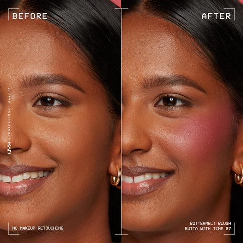 NYX Professional Makeup Buttermelt Powder Blush – Fade & Transfer-Resistant, vegan 5 g