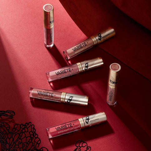 Eveline Cosmetics Variété Liquid Lipstick Satin Matt 4.5ml Peach Mousse