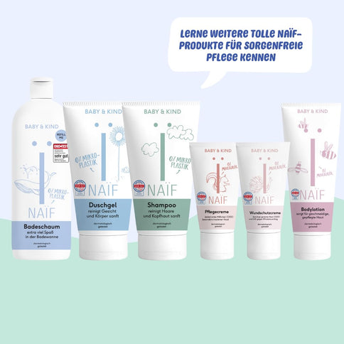 Naïf Nourishing Shampoo – Baby & Kind, 500 ml, Kokosöl