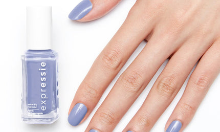 Essie Expressie Quick Drying Vegan Nail Polish No. 430 Sk8 with Destiny Purple 10ml