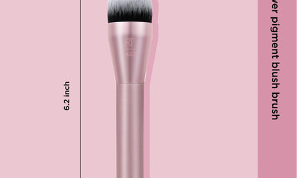 Real Techniques Power Pigment Blush Makeup Brush Rosa