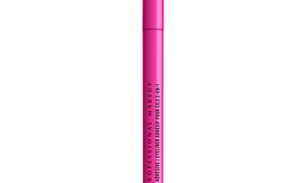 NYX Jumbo Lash 2-in-1 Eyeliner & Lash Adhesive – Baddest Black, 1 ml