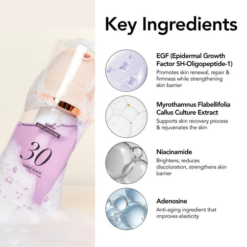 Menokin Hydrating Mask – 30 Seconds Quick Bubble Mask mit EGf Liposome