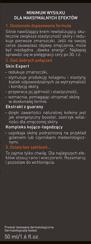 Dermika 100% For Men Cream 30+ Strongly Moisturizing Revitalizing Day/Night 50ml