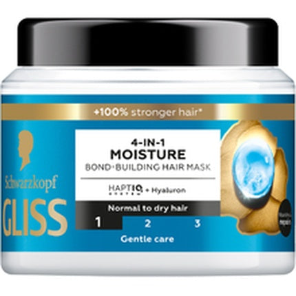 Schwarzkopf Gliss Aqua Revive Haarmaske 4in1 Moisture Normal–Trockenhaar 400 ml
