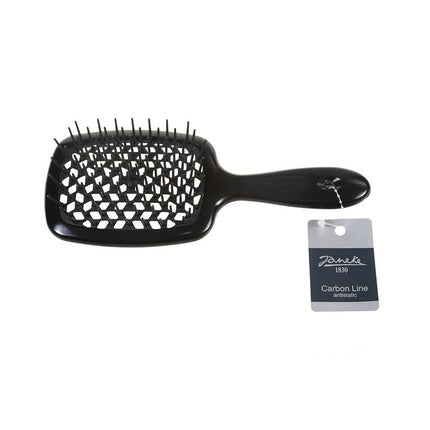 Janeke Kohlenstofffaser Detangling Brush Schwarz