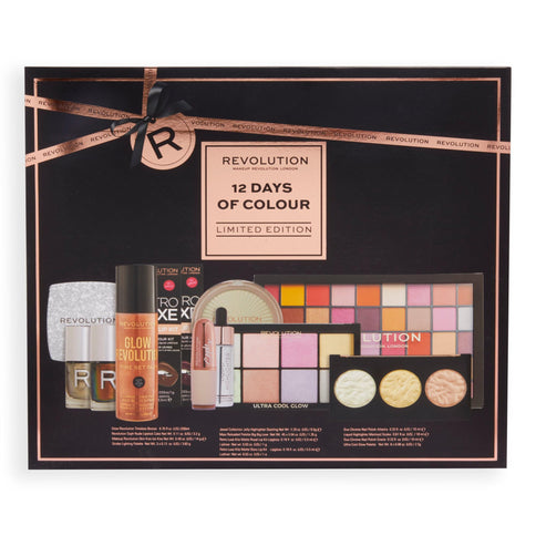 Kedoucha Makeup Revolution 12 Days Of Colour Limited Edition Advent Calendar Bronze