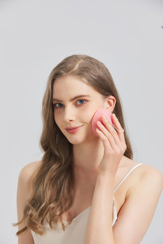 Sister Young Pura Konjac Sponge Pink Facial Cleansing Sponge