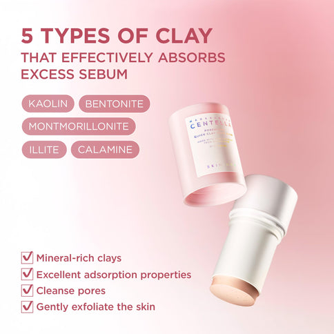 Skin1004 Madagascar Centella Poremizing Quick Clay Stick Mask 27 g