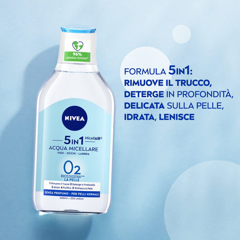 Nivea Moisturizing Micellar Water Normal Skin 400 ml