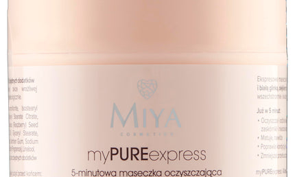 Miya My Pure Express 5-Minute Cleansing Mask 50g