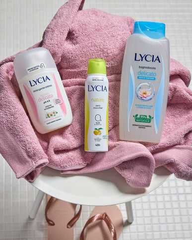 Lycia Delicato Shower Gel 750ml Bianco