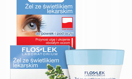 Floslek Eyegel Eyebright – Augenlid- und Unteraugenpflege 10g