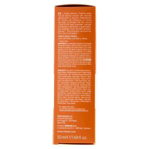 Rilastil Velvet Touch 50+ Sonnencreme fürs Gesicht