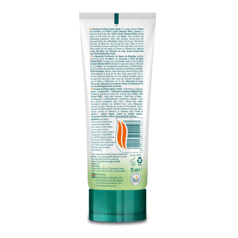 Himalaya Purifying Neem Mask Neem und Kurkuma 75ml