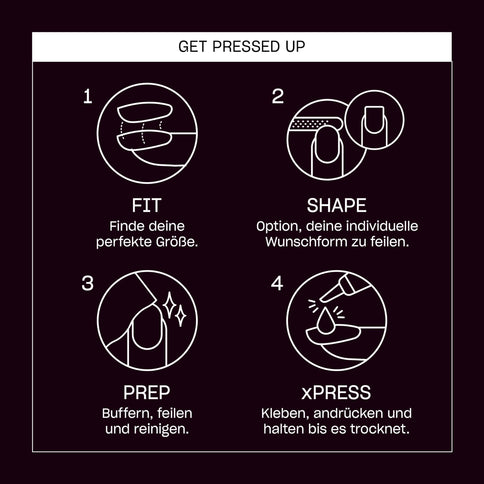 OPI xPRESS/ON Lincoln Park After Dark – Vegane Press-On-Nägel