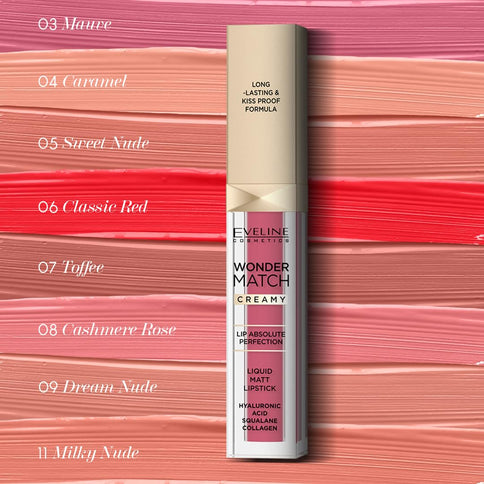 Eveline Wonder Match Matte Lipstick 07 6.8 ml