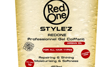 Red One Argan Oil Fixing Gel 483 ml