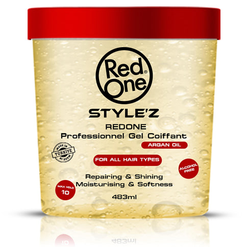 Red One Argan Oil Fixing Gel 483 ml