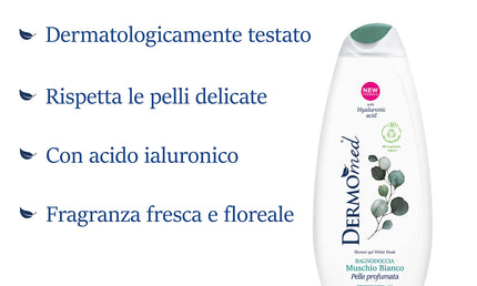 Dermomed Bath White Musk Shower Gel 650 ml