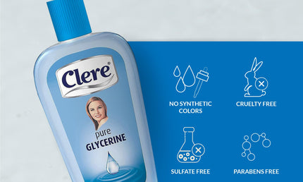 Clere BP Pure Glycerin - Body Oil, 200 ml, farblos