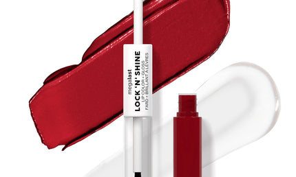 Wet 'N' Wild Megalast Lock n' Shine Dual-Ended Lip Color & Gloss Red-Y-For Me 1 ml