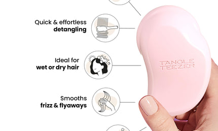 Tangle Teezer Original Anti-Pull Hairbrush Pink für feines Haar