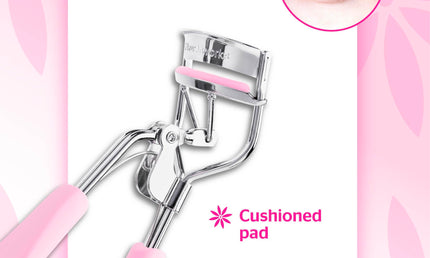 Brushworks Wimpernzange Rosa-Silber Edelstahl