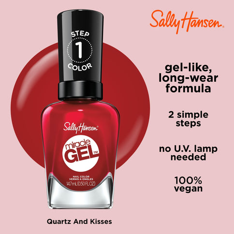 Sally Hansen Miracle Gel Nagellack Rhapsody Red 14.7 ml