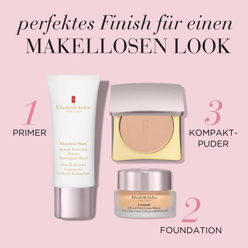 Elizabeth Arden Flawless Finish Skincaring Pressed Powder Mattifying Medium Deep 9.9 g