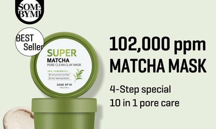 Some By Mi Super Matcha Pore Clean Clay Mask Grün 100 g