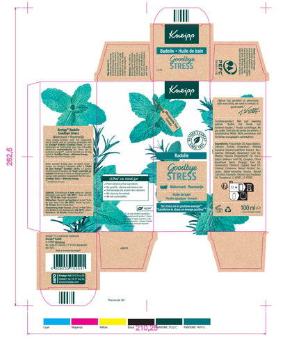 Kneipp Rosmarin Badöl – Goodbye Stress Bath Oil, 100 ml