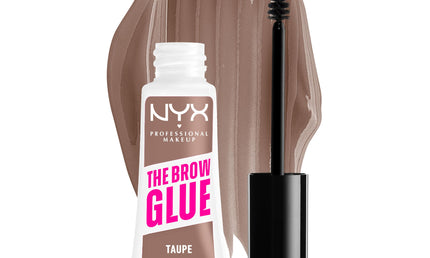 NYX Professional Makeup The Brow Glue Extreme Hold Tinted Eyebrow Gel Taupe 5 g
