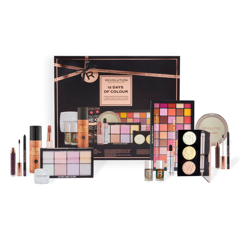 Kedoucha Makeup Revolution 12 Days Of Colour Limited Edition Advent Calendar Bronze