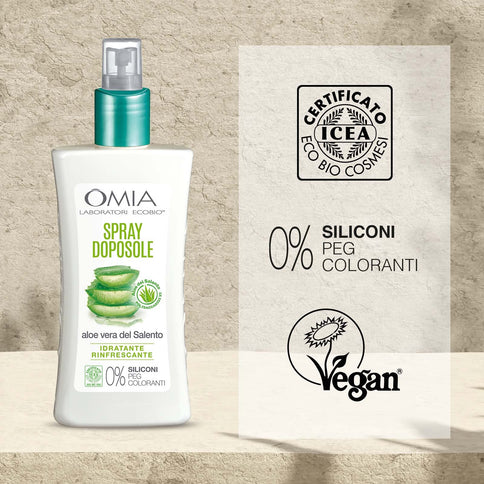 Omia Organic Aloe Vera After Sun Spray 200 ml