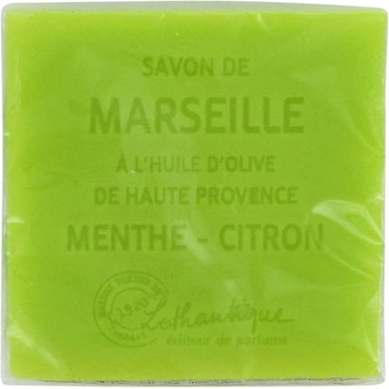 Lothantique Marseille Soap Fragranced 100g Mint Lemon