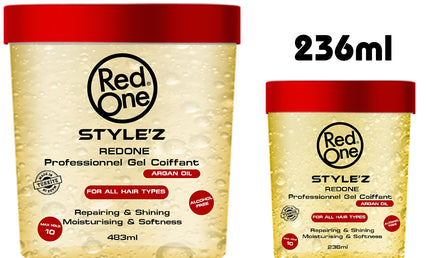 Red One Argan Oil Fixing Gel 483 ml