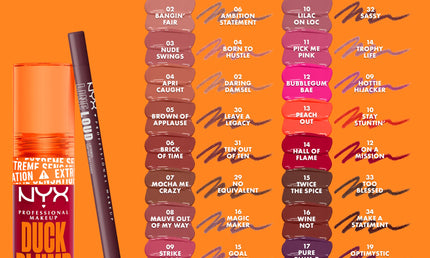 NYX Duck Plump Lip Lacquer Clearly Spicy