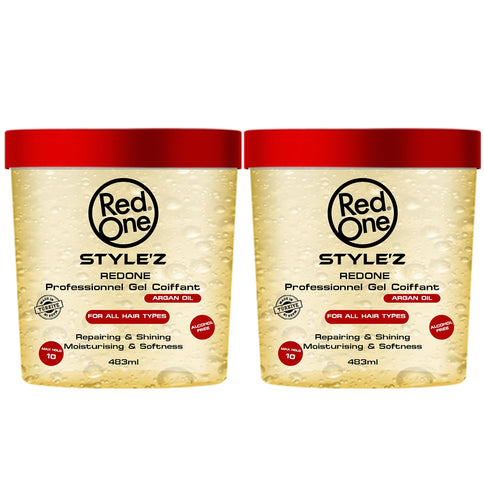 Red One Argan Oil Fixing Gel 483 ml