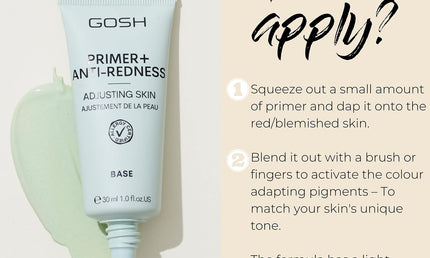 GOSH Primer Anti-Redness vegan 30 ml