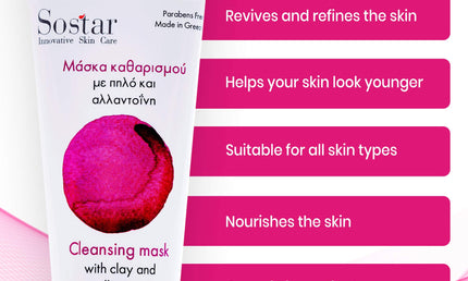 Sostar Tiefenreinigende Tonmaske 75 ml