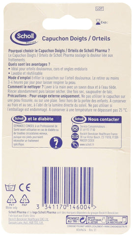 Scholl Gelactiv Finger/Zehenkappe L38/40 Mehrfarbig