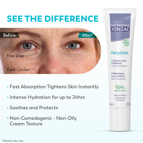 Jonzac Rehydrate Augencontourcreme 15 ml