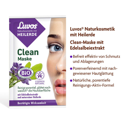 Luvos Purifying Mask Cremefarben 15 ml