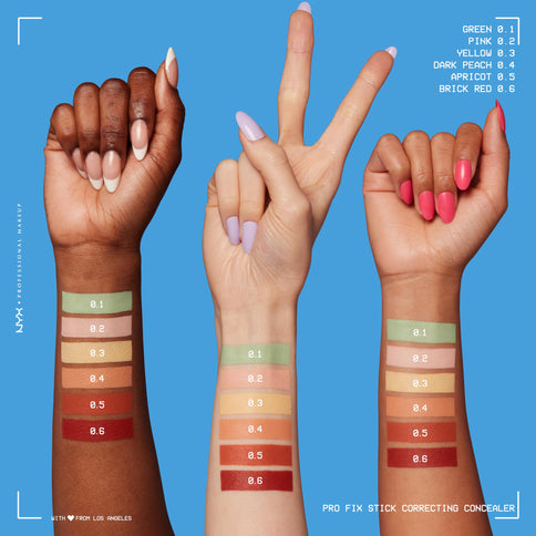 NYX Professional Makeup Pro Fix Stick Green Concealer 1.6 g