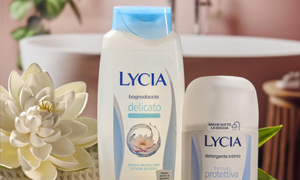 Lycia Delicato Shower Gel 750ml Bianco