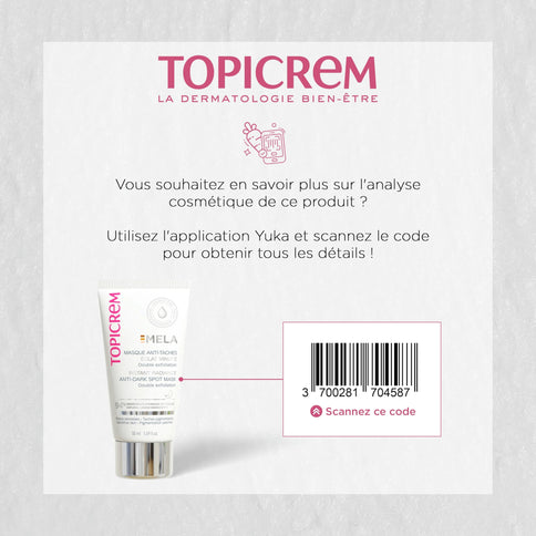 Topicrem Mela Instant Brightening Anti-Spot Mask 50 ml