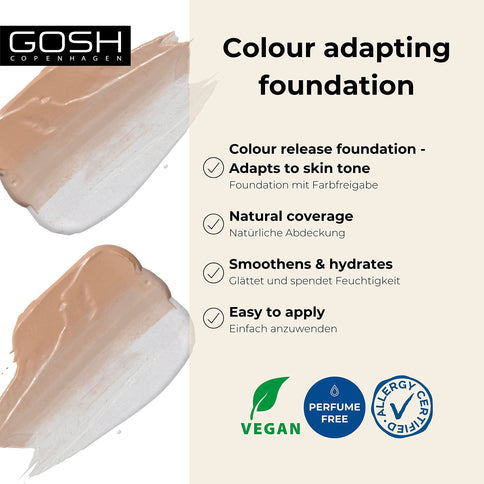 GOSH Chameleon Foundation 006 Medium Dark 30ml